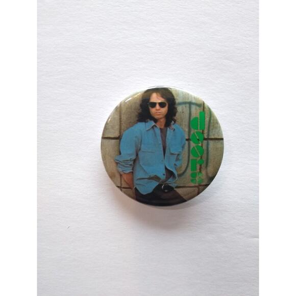 Jim Morrison The Doors Licensed Original 1989 Badge Pin Button Official Licensed - Picture 2 of 6